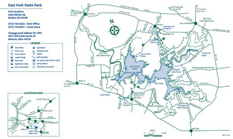 East fork campground is a large campground with a big mix of sites at about 8500' in elevation. East Fork State Park-Camping Area - Birding in Ohio