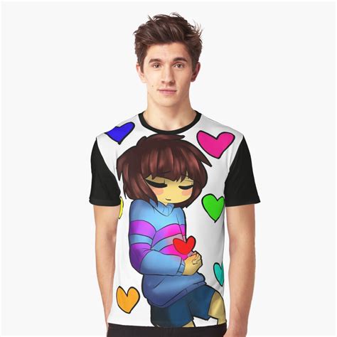Undertale Humanfrisk T Shirt By Kieyrevange Redbubble