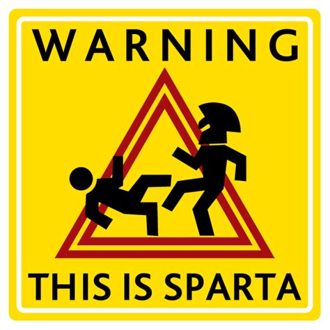 Warning This Is Sparta By Pacolin On Deviantart