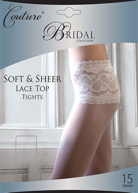 couture soft and sheer bridal lace top tights uk tights
