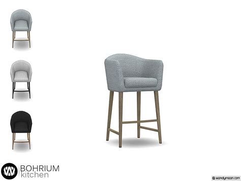 The Sims Resource Bohrium Barstool