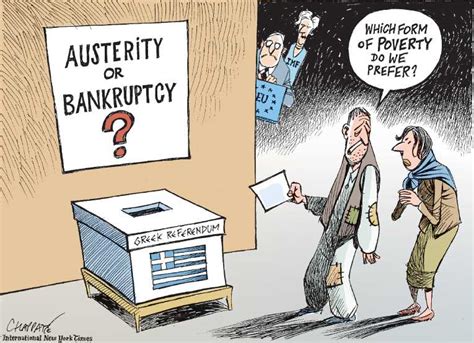 political cartoon on greece defaults by patrick chappatte international herald tribune at the