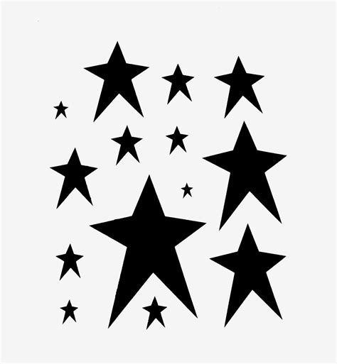 Celestial Craft Stencil Create Stunning Star Designs