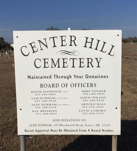 Center Hill Cemetery Association