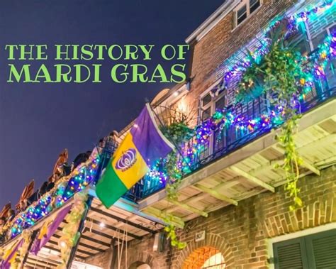 The History Of Mardi Gras Just A Pinch