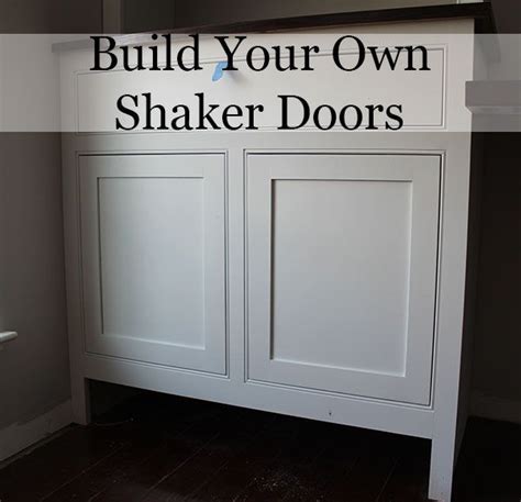 Diy Shaker Cabinet Doors