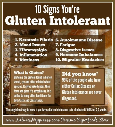 10 Signs You Gluten
