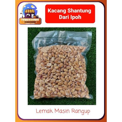 Kacang Shantong 500250 Gram Kacang Shandong Masin Kacang Putih