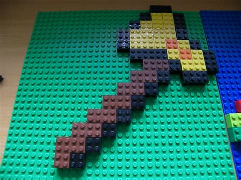 Lego Minecraft Golden Axe Pixel Art By Bunnyanimation On Deviantart