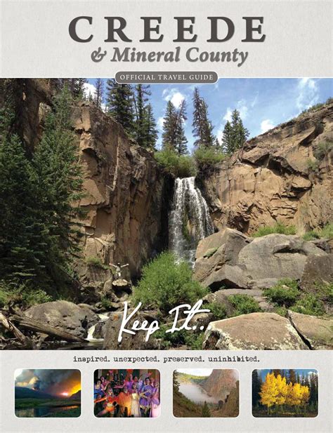 Creede And Mineral County Travel Guide 2014 By Creede And Mineral County