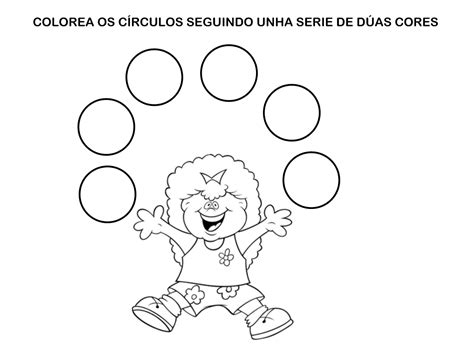 Círculos y líneas dibujo para colorear. RECURSOS EDUCACIÓN INFANTIL: CÍRCULO