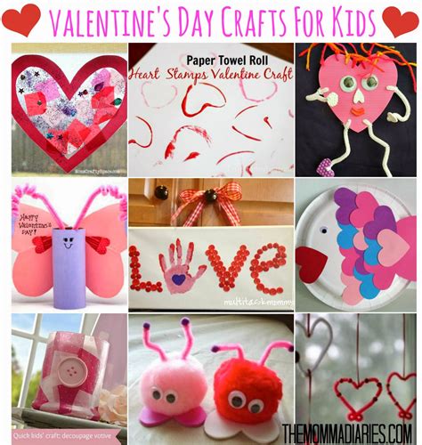 Valentines Day Crafts For Kids The Momma Diaries