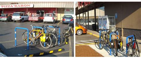 City Drops 84 Bike Parking Spaces Into East Portland Parking Lots