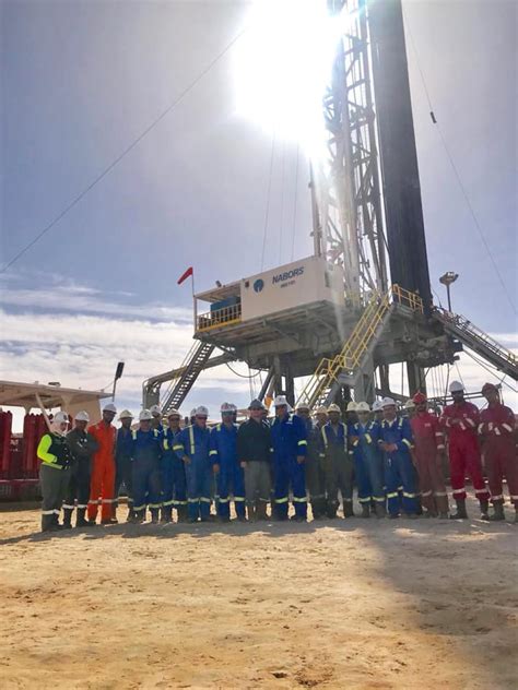congratulations to the crew of nabors rig f21 in nabors