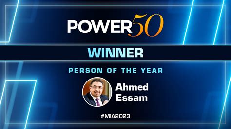 Mobile Industry Awards 2023 Vodafone Ceo Ahmed Essam Is Our Power 50
