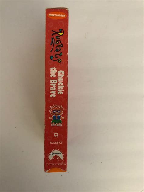 Rugrats Chuckie The Brave VHS Movie Nickelodeon SHIPS N 24HR
