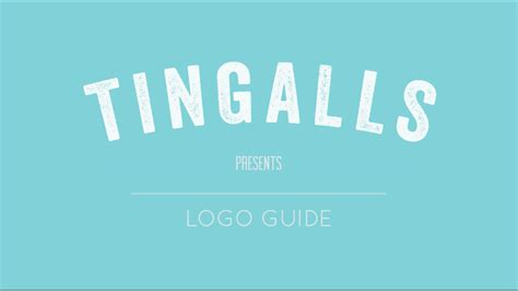 Tingalls Graphic Design Logo Usage Guide Youtube