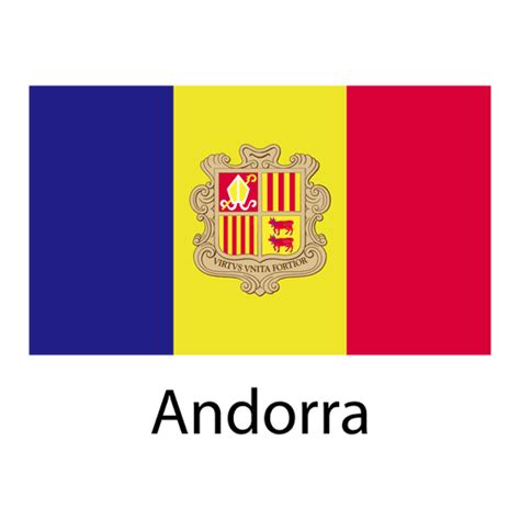 Andorra is a tiny landlcoked nation occupying an area of 467.63 km2 as observed on the physical map of andorra, the is predominantly covered by rugged mountains of. Andorra national flag #AD , #Affiliate, #affiliate, #flag ...