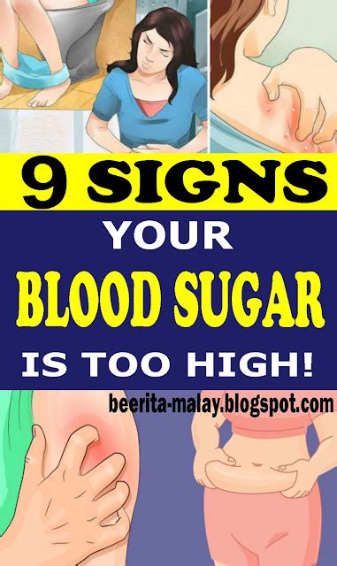 9 Signs Your Blood Sugar Is Too High