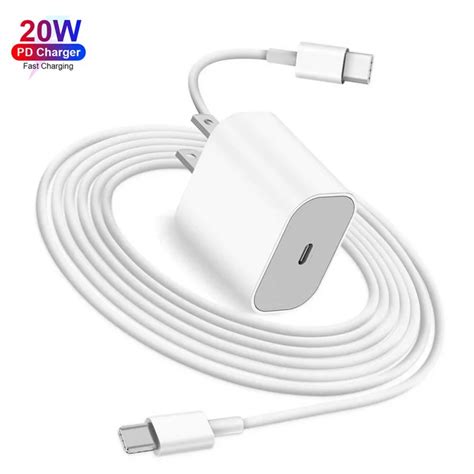 20w Pd Usb C Charger For Apple Iphone 13 12 Pro Max 13 12 Mini 11 Xr Xs