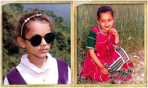 5 Unseen Childhood Pictures Of Kangana Ranaut Which Highlight Her