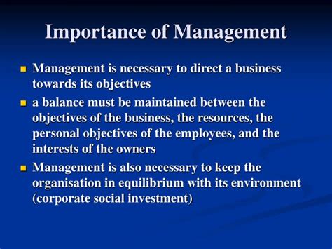 Since the functions involved in om are more in relation with the production of. PPT - INTRODUCTION TO GENERAL MANAGEMENT PowerPoint ...
