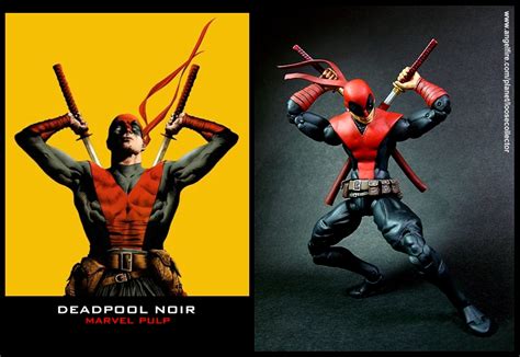 Loosecollector Custom Action Figures Official Website Deadpool Noir