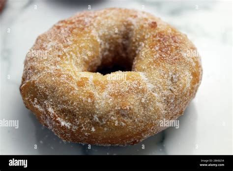 Sugar Ring Donuts Stock Photo Alamy
