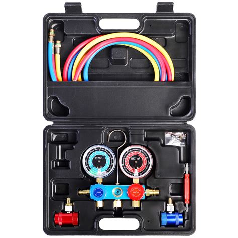 Buy Ystool 3 Way Ac Manifold Diagnostic Gauge Air Conditioner R1234yf