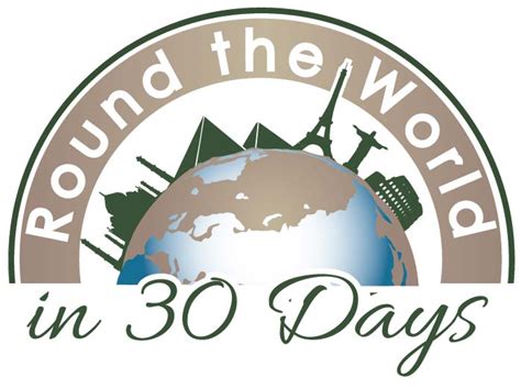 Save The Date For Round The World 8 Round The World In 30 Days
