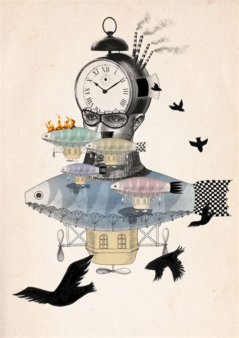 Nostalgia By Beibei Nie Via Behance Collage Paper Collage Art