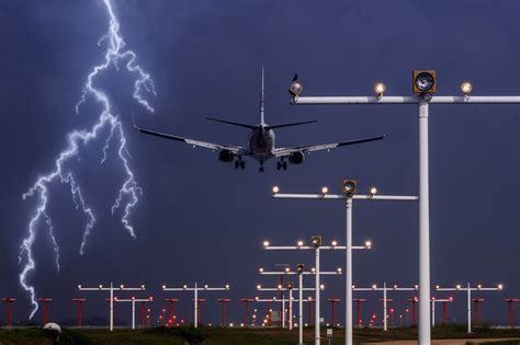 Aircraft Lightning Strike Damage Airplane Lightning Zones