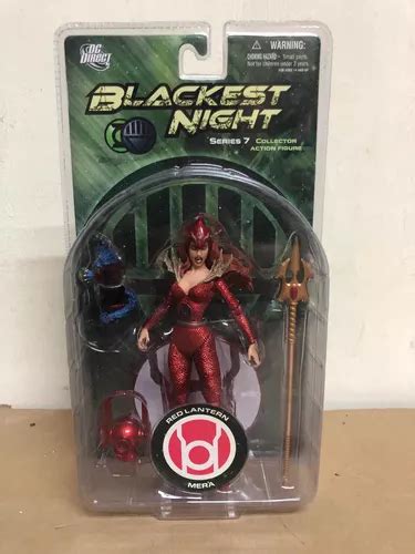 Red Lantern Mera Blackest Night Series 7 Dc Direct Original Envío Gratis