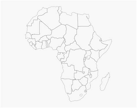 A Political Map Of Africa Famous Free New Photos Blank Map Of Africa