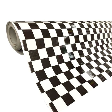 Checkered Flag Vinyl Wrap With Adt Chromatic Vinyl Films Ltd Ta Wrap