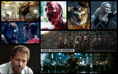 Zack Snyder Movies Ranked The Film Magazine