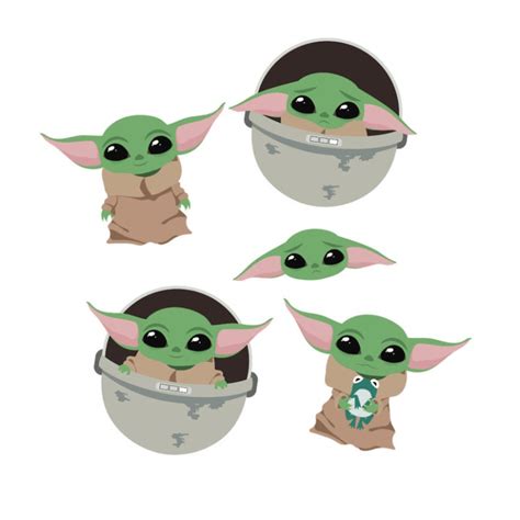 These Baby Yoda Stickers Will Make Your Planner Even More Adorable Shop