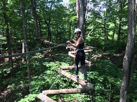 Swinging Through the Trees at Treetop Trekking | Twirl The Globe