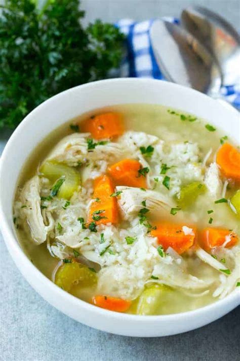 Slow Cooker Chicken And Rice Soup Mindtohealth