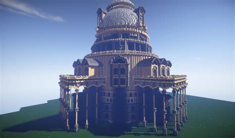 Dome Roof Castle Minecraft Project