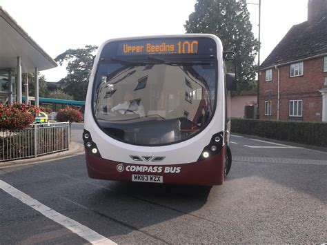 Compass Bus Mk63wzx Seen In Horsham On Route 100 All Image Flickr