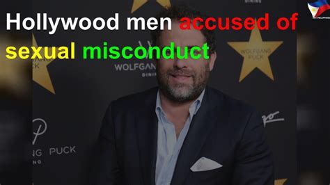 Hollywood Men Accused Of Sexual Misconduct Youtube
