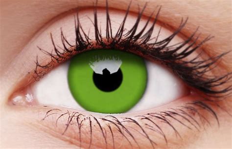 Glow Uv Green Contact Lenses 1 Year