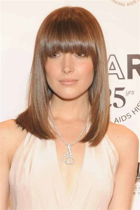 2018s Most Popular Straight Hairstyles With Bangs