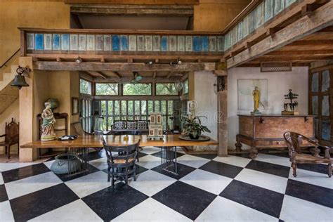 Interior Of The Landscape Architect Bevis Bawa S Home At Brief Garden