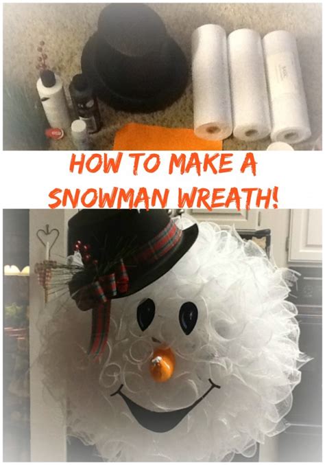 It's a wreath that will work the whole season long. How to make a snowman wreath by Peggy Bond