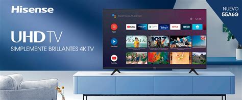 Hisense Led 55 55a6g 4k Hdr Android Smart Tv 202021