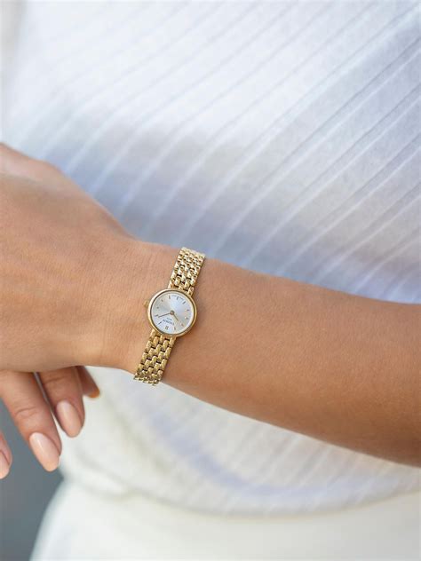 D Brandy Gutierrez Tissot Gold Watch Womens Vintage