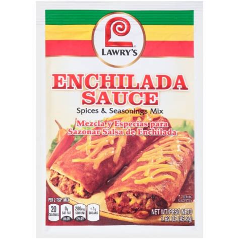 Lawrys Enchilada Spices And Seasoning Mix 162 Oz Kroger