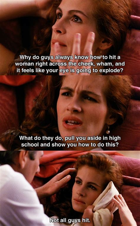 Why Do Guys Hit ~ Pretty Woman 1990 ~ Movie Quotes Booksmovie